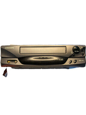 Orion VR0211B VCR VHS Player Recorder Tested Works Grey